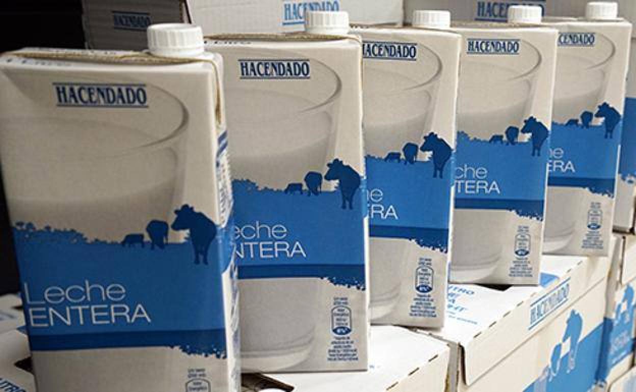 Lleche Hacendado en Mercadona La leche más barata de cada